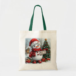 Kerstman Tote Bag