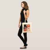  kerstman tote bag (Voorkant (model))