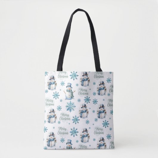Kerstman Tote Bag (Voorkant)