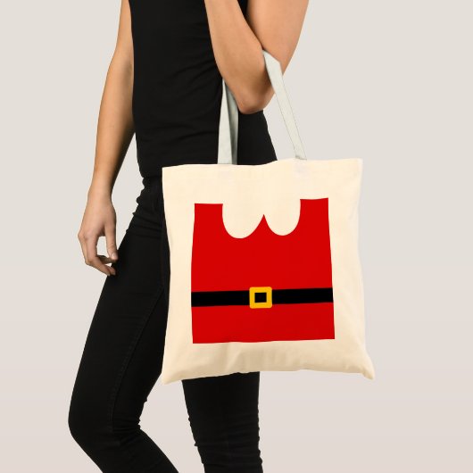 kerstman tote bag (Voorkant (product))