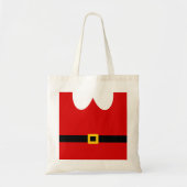 kerstman tote bag (Voorkant)