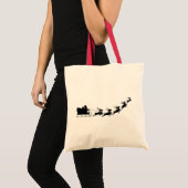 Kerstman tote bag (Voorkant (product))