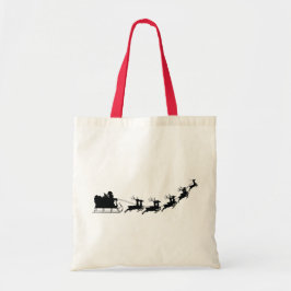 Kerstman tote bag