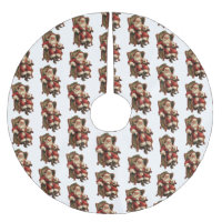 kerstman traditioneel kerstpatroon