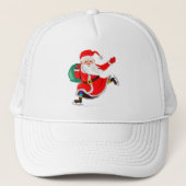 kerstman trucker pet (Voorkant)