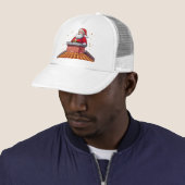 Kerstman Trucker Pet (In situ)