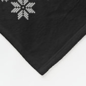 Kerstman Trump Dance Make Christmas Great Again le Fleece Deken (Hoek)