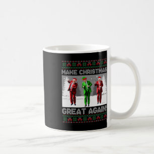 Kerstman Trump Dance Make Christmas Great Again le Koffiemok