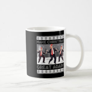 Kerstman Trump Dance Make Christmas Great Again le Koffiemok