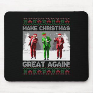 Kerstman Trump Dance Make Christmas Great Again le Muismat
