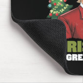Kerstman Trump Dance Make Christmas Great Again le Muismat (Hoek)