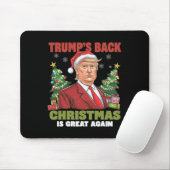 Kerstman Trump Dance Make Christmas Great Again le Muismat (Met muis)