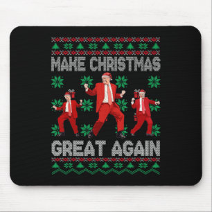 Kerstman Trump Dance Make Christmas Great Again le Muismat