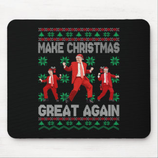 Kerstman Trump Dance Make Christmas Great Again le Muismat