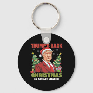 Kerstman Trump Dance Make Christmas Great Again le Sleutelhanger