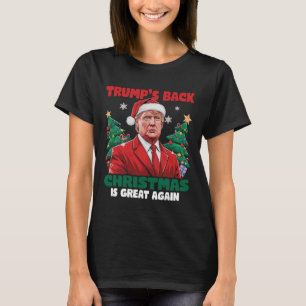 Kerstman Trump Dance Make Christmas Great Again le T-shirt