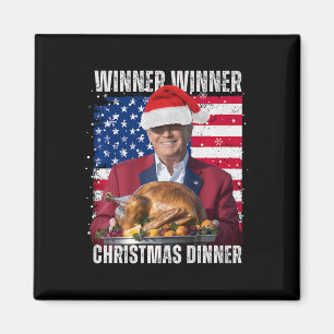 Kerstman Trump Humor Funny Trump Xmas Magneet