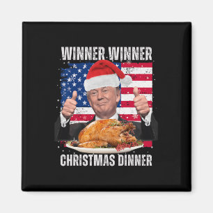 Kerstman Trump Humor Funny Trump Xmas Magneet