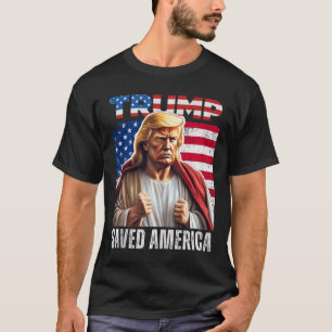 Kerstman Trump Kerst Humor Funny Trump Xmas Tank