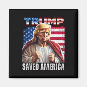 Kerstman Trump Kerst Humor Funny Trump Xmas Tank Magneet