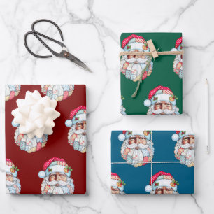 Kerstman Trump Kerstmis Trump Kerstman Hoed Inpakpapier Vel