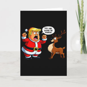 Kerstman Trump Kerstmis Ze Eten De Re Kaart