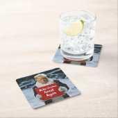 Kerstman Trump: "Maak kerst weer geweldig" Kartonnen Onderzetters (Insitu)