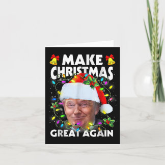 Kerstman Trump maakt kerst weer geweldig, lelijke Kaart