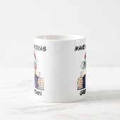 Kerstman Trump maken Kerstmis weer geweldig Kerstm Koffiemok (Center)