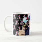 Kerstman Trump maken Kerstmis weer geweldig Kerstm Koffiemok (Links)