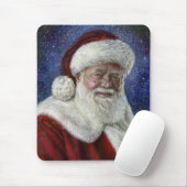 Kerstman tussen de sterren muismat (Met muis)