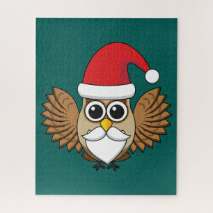 Kerstman Uil Legpuzzel