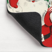  kerstman uit de kerstfamilie Mousepad Muismat (Hoek)