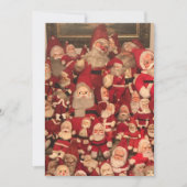 Kerstman uit de oude doos feestdagenkaart (Voorkant)