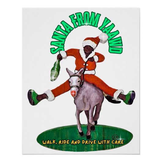 Kerstman uit Jamaica Perfect Poster (Voorkant)