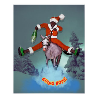 Kerstman uit Yaawd Perfect Poster