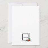 Kerstman Uitnodiging (Achterkant)