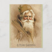  Kerstman / Vader Kerstmis Feestdagenkaart (Voorkant)