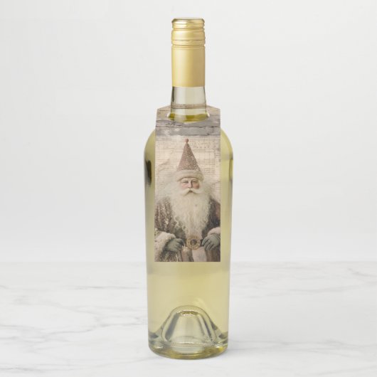 Kerstman Vakantie Flessenhanger (Op fles)