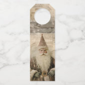 Kerstman Vakantie Flessenhanger (Voorkant)