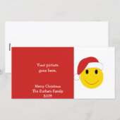 Kerstman Vakantie kaarten en geschenken. (Voorkant / Achterkant)