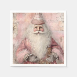 Kerstman Vakantie Servet