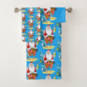 Kerstman Vakantie strand handdoek set (Insitu)
