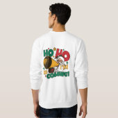 Kerstman Vakantie Sweatshirt - Kerst Unisex (Achterkant volledig)