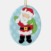 kerstman | Vakantievorming Keramisch Ornament (Rechts)