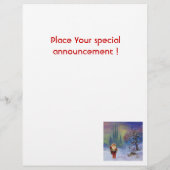 KERSTMAN VAN DE GNOME FLYER (Achterkant)