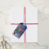 KERSTMAN VAN DE GNOMEN CADEAULABEL (Met Touw)