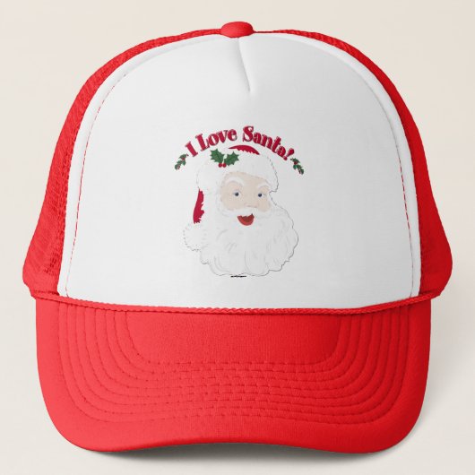 kerstman van de Kerstman! Trucker Pet (Voorkant)