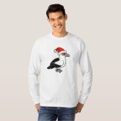 Kerstman van de palmnotengier t-shirt (Voorkant volledig)