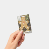 Kerstman van gemberkoek badge (Handheld)